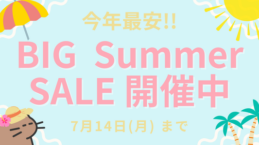 今年イチバンのBIGサマーセール開催中🌻