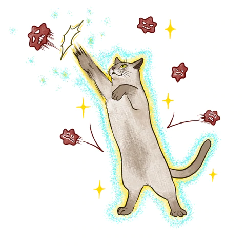 猫白血病ウイルス（FeLV）感染症の症状や感染経路、予防について解説